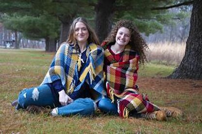 Pump Up the Plaid Blanket