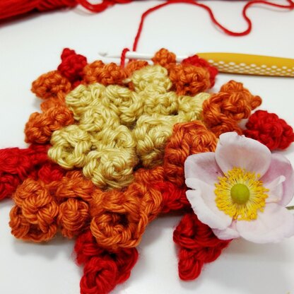 Chrysanthemum Granny Square