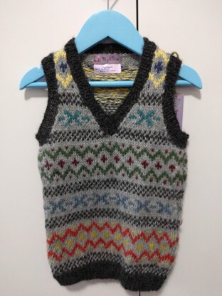 Fairisle Vests in DK