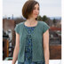 WEBS DIR05 Made To Border by Fiona Ellis - Cardigan Knitting Pattern for Women in Valley Yarns Northfield