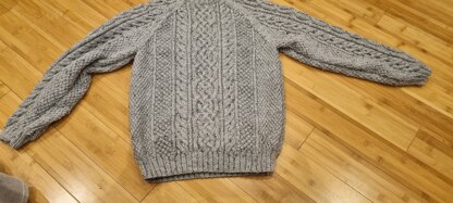 Mens Aran Jumper