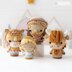 Nativity Set Crochet Pattern Shepherd Camel Angel Ox Calf Bull Christmas Mini Amigurumi Animal Patterns Nativity Scene by AradiyaToys (Olka Novytska)