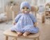 Triple Frill Doll Dress and Hat Knitting Pattern P59 – Elizabeth Primrose Patterns