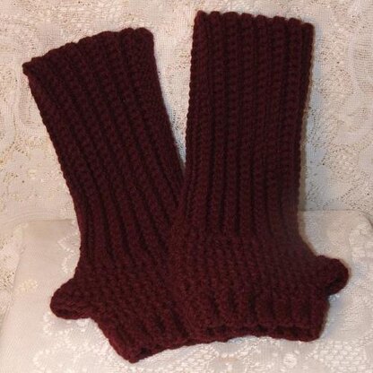 Crush Hat and Fingeless Mittens Set