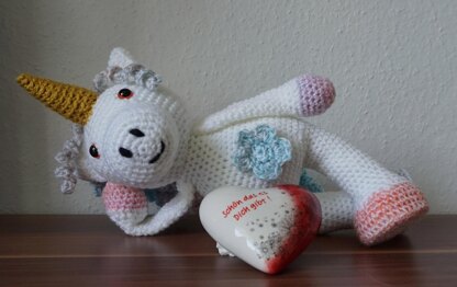 Häkelanleitung Amigurumi Einhorn Luna ♥