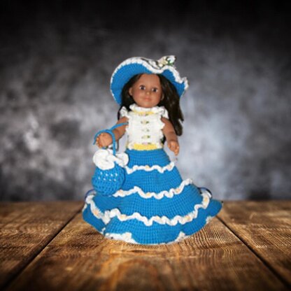 American girl ball gown pattern