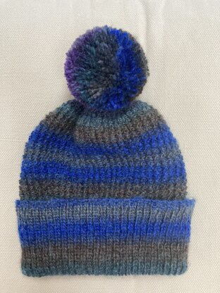 Simple Bobble Hat Zeke