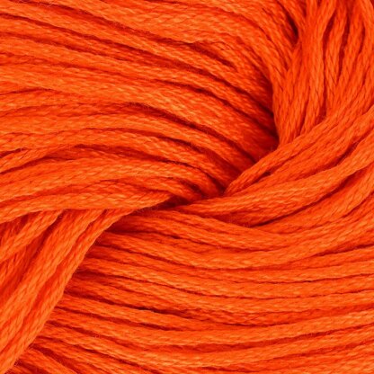 Burnt Orange Mini Milk Cotton Yarn