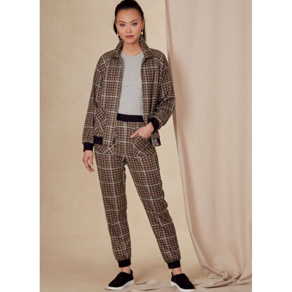 Vogue Misses' and Misses' Petite Jacket and Pants V1832 - Paper Pattern, Size XS-S-M-L-XL-XXL