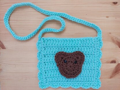 Crochet Pattern - Bear Purse