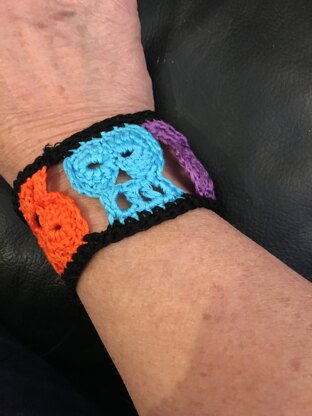 Quartet Day of the Dead skull Bracelet