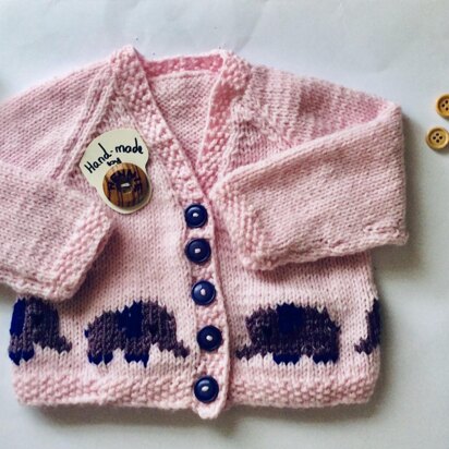 Elephants on Parade Cardigan