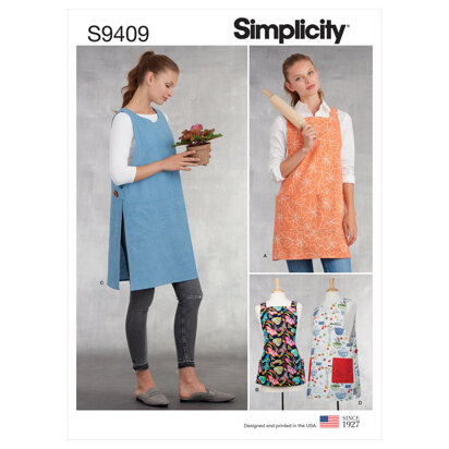 Simplicity Misses' Aprons S9409 - Sewing Pattern