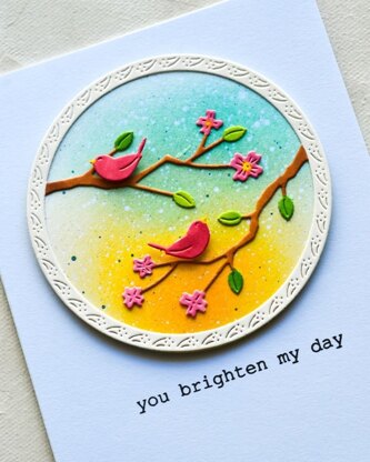 Memory Box Dies - Birds & Blossoms