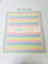 EASY Personalised Summer Rainbow Baby Blanket