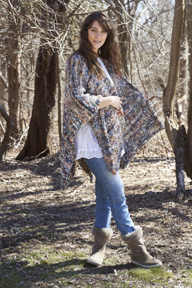 Garafano Poncho in Berroco Coco - Downloadable PDF