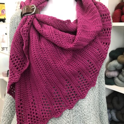 Crochet On the Trail Shawl