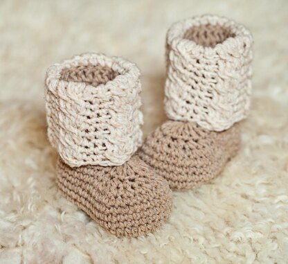 Baby Autumn Cable Boots