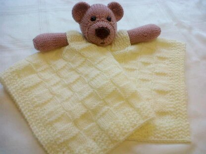 Bear Buddy Comfort Blanket/Blankie