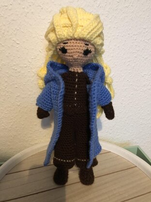 Geralt & Ciri amigurumi doll