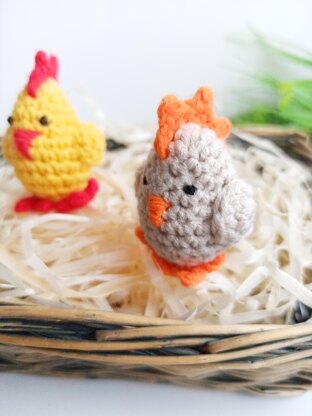 Mini Chicken crochet pattern