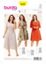 Burda Women's Dress Sewing Pattern B6680 - Paper Pattern, Size 20-34