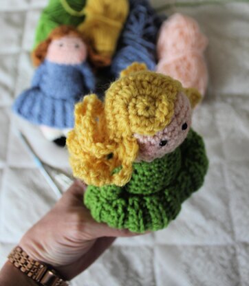 Crocheted Sock Dolls