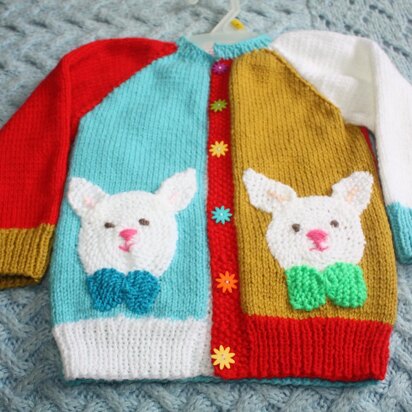 Bunnies on Parade Cardigan