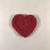 Simple Valentine Heart Ornament Applique
