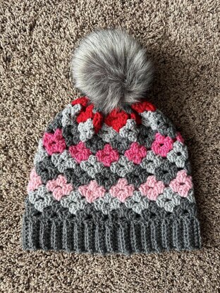 Granny Diamond Beanie