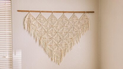 Diamond Lace Wall Hanging