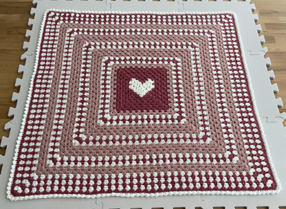 Granny Heart Blanket