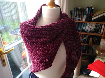 Christmas shawl 3