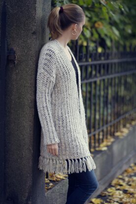 Lace Rib Cardigan