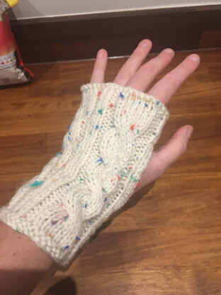 Knitted these for my daughter who has MS and rheumatoid arthritis.
