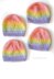 Rainbow Fades Hats