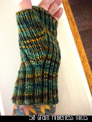 50 Gram Fingerless Mitts