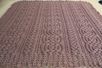 Aberdeen Cable Blanket