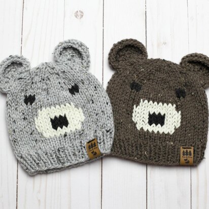 Bear Ears & Face Hat Baby Children Women