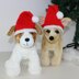 Free Dog Christmas Santa Hat