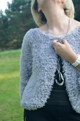 Bunny Fur Cardigan