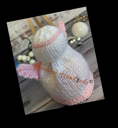 Angel Chocolate Orange Cover Knitting Pattern