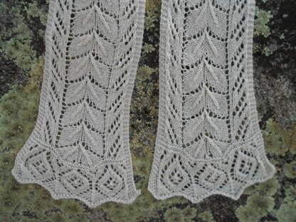 Silver-leaf Scarf