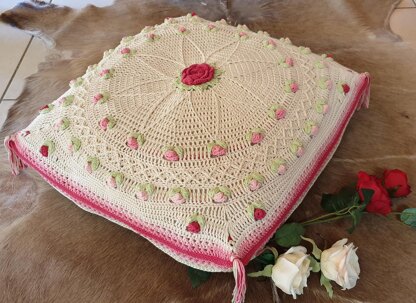 Lyn's Rose Garden Pillow