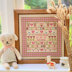 Historical Sampler Company Owl & The Pussycat Birth Sampler Cross Stitch Kit - 31cm x 35cm