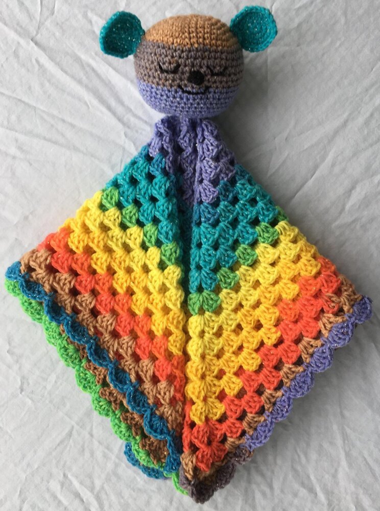 Teddy Bear Lovey Crochet pattern by Dawn Castillo LoveCrafts