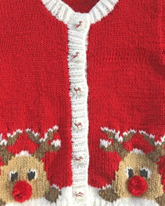 P108 Rudolph in the Snow Cardigans