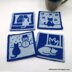 Cats in Winter Coasters