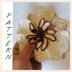 Large 3D flower pattern