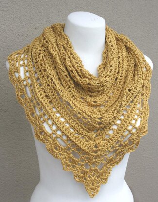 Golden Sunshine Shawl